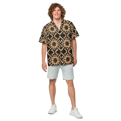 Mystic Tortuga Unisex button shirt at Design Dose