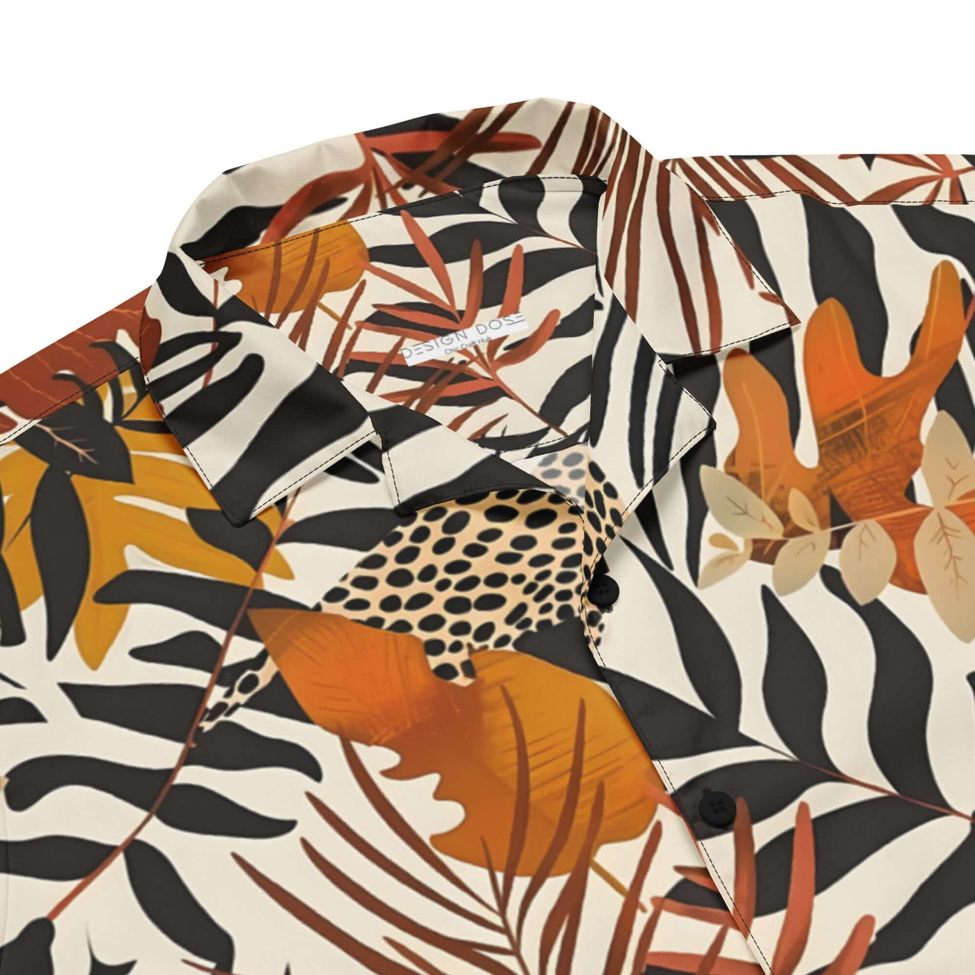 Untamed Nature Unisex button shirt at Design Dose