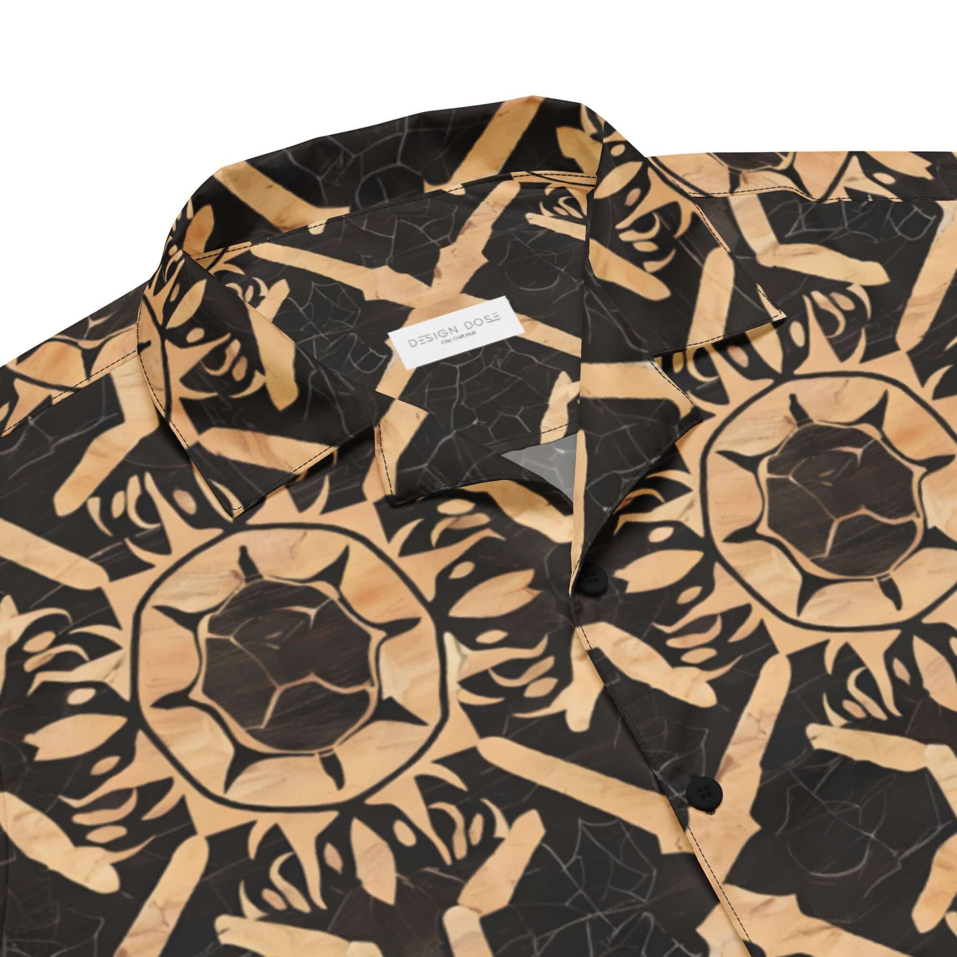 Mystic Tortuga Unisex button shirt at Design Dose