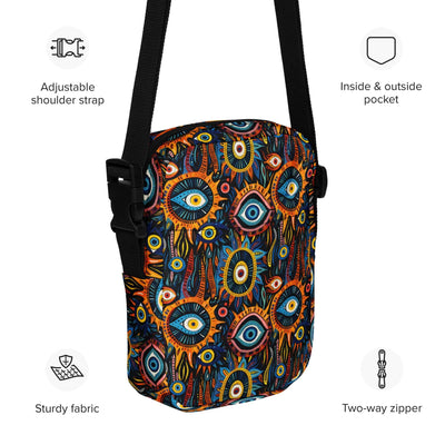 Eye See You Utility crossbody bag at Design Dose