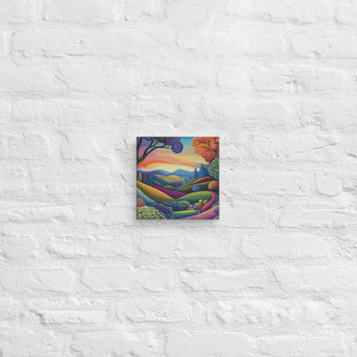 Twilight Hour Canvas Art Print - Unique Landscape at Design Dose