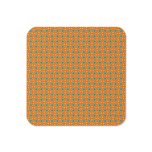 Ocean Sunset Cork-back coaster