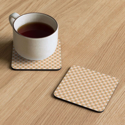 Ocean Slice Cork-back Coaster - Trendy & Practical at Design Dose