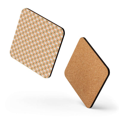 Ocean Slice Cork-back Coaster - Trendy & Practical at Design Dose