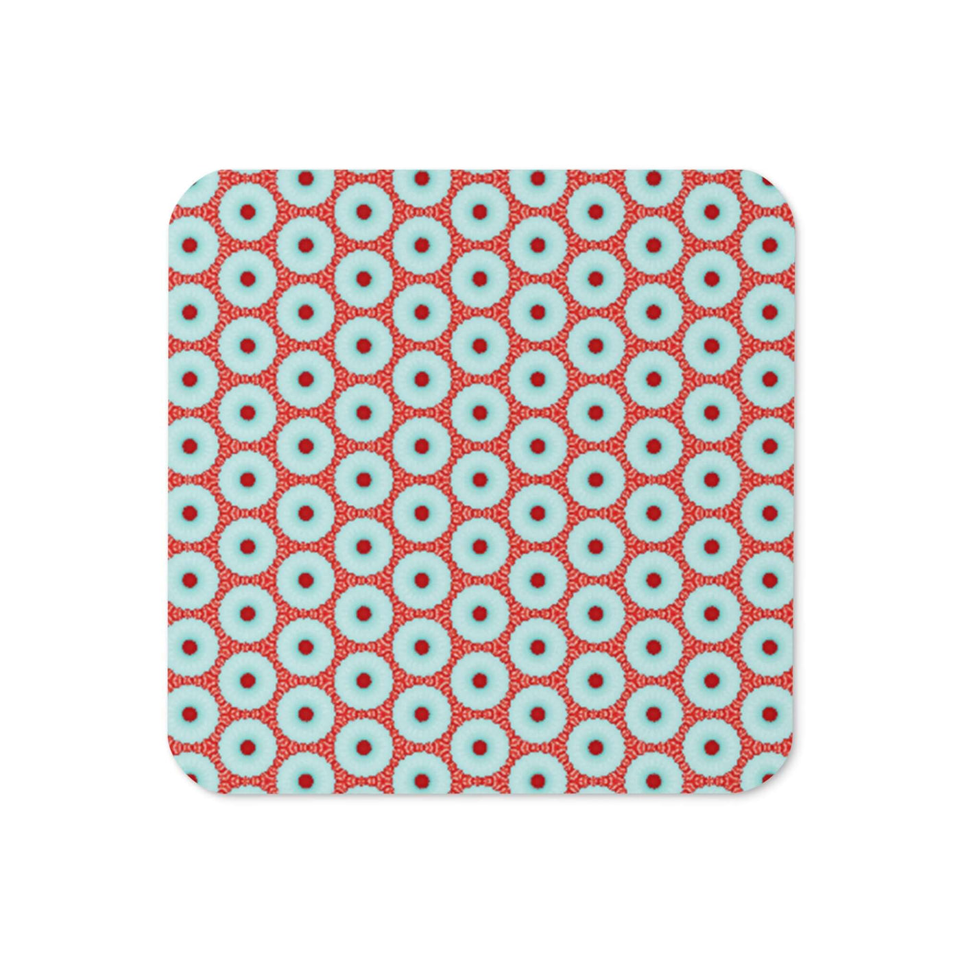 Dotty Delight Cork-back Coaster | Non-slip & Heat Resistant at Design Dose