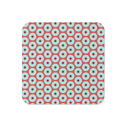 Dotty Delight Cork-back coaster