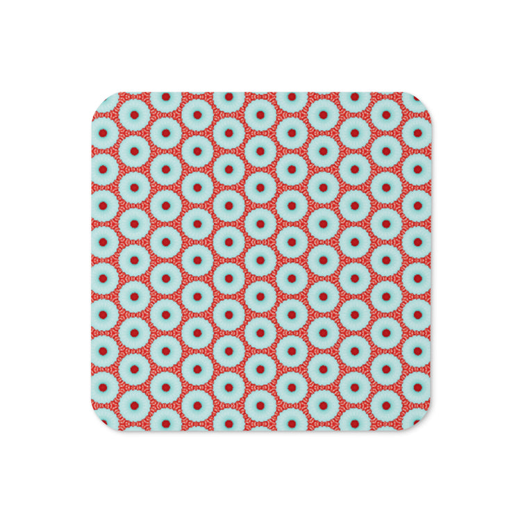 Dotty Delight Cork-back coaster