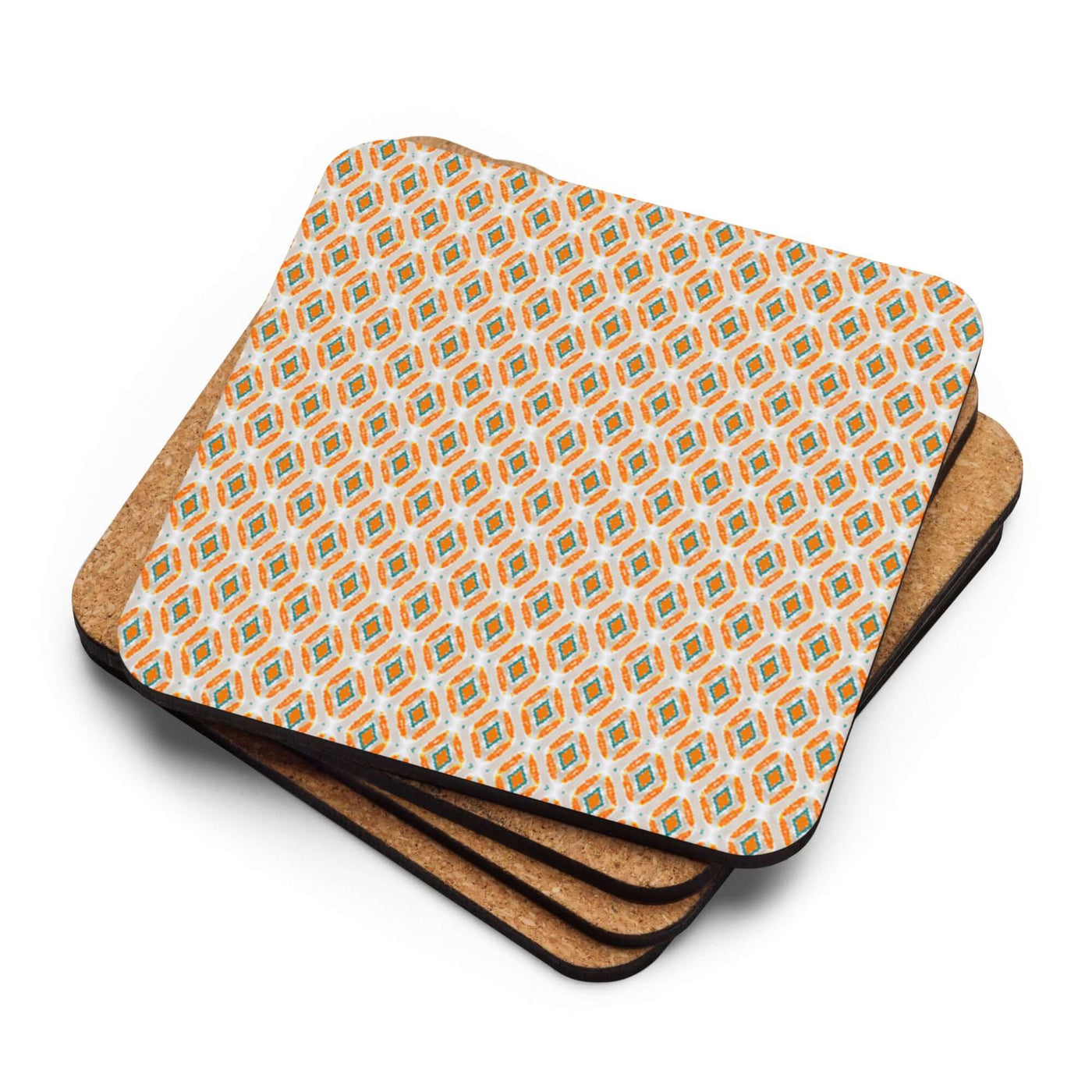 Ocean Slice Cork-back Coaster - Trendy & Practical at Design Dose