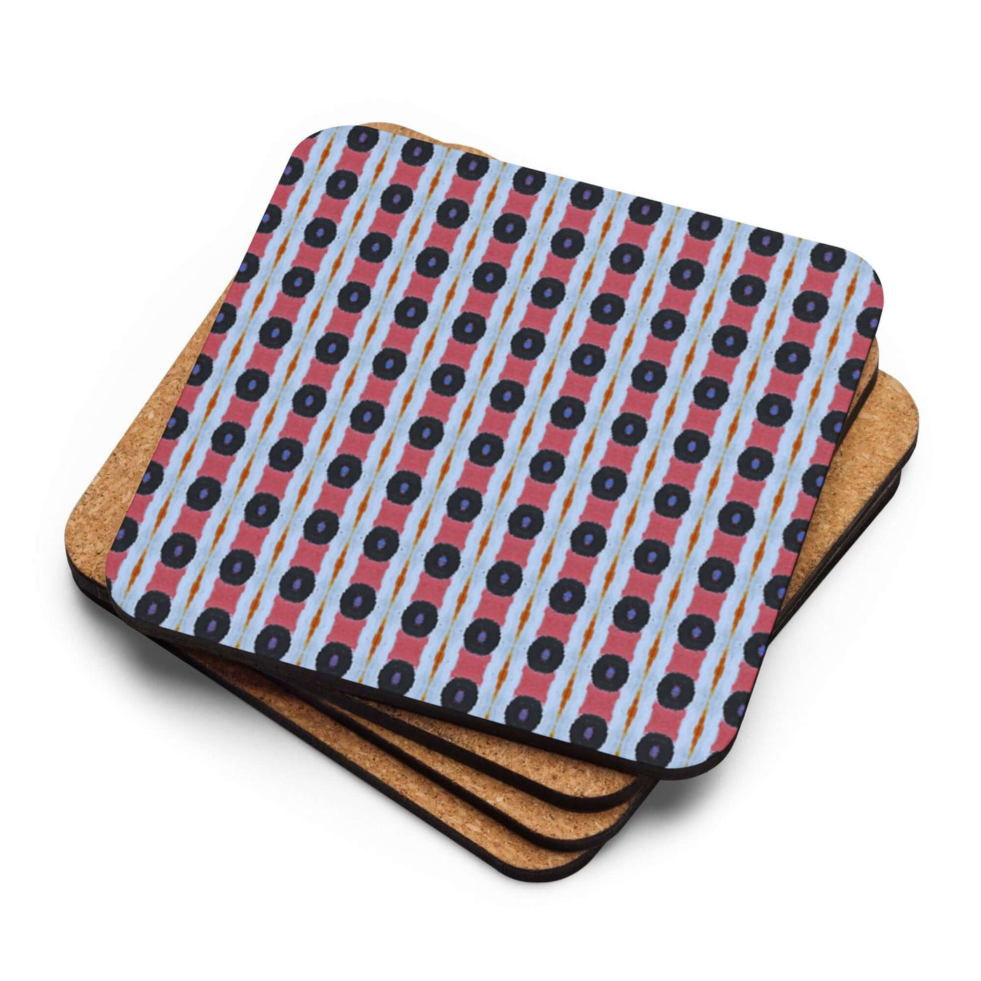 Bold Blend Cork-back Coaster - Non-Slip & Stylish at Design Dose