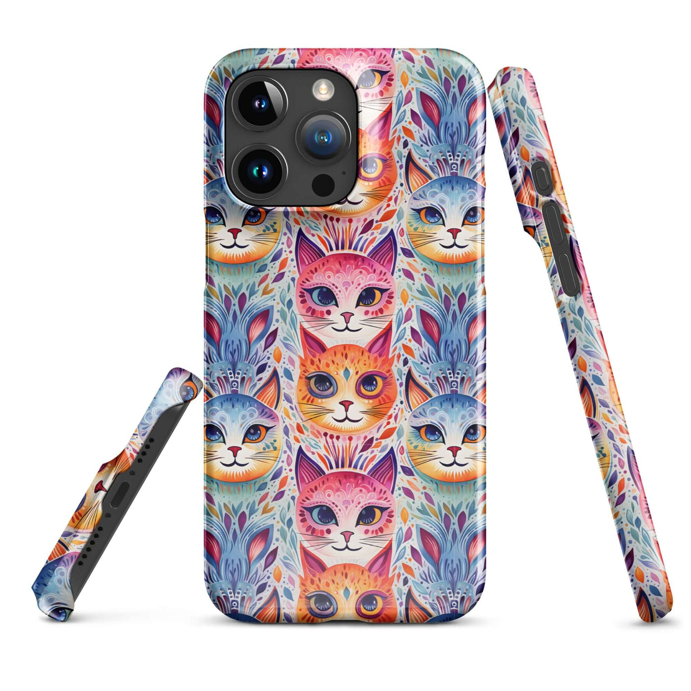 Boho Cats Snap case for iPhone® at Design Dose