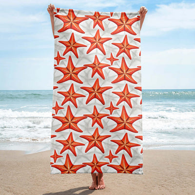 Sun-Kissed Starfish Beach Towel at Design Dose