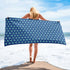 Seaside Beach Towel - Hues of Blue, Trendy Design at Design Dose