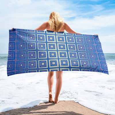 Celestial Mist Beach Towel - Stylish, Soft, and Cozy at Design Dose