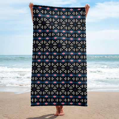 Midnight Oasis Cozy Beach Towel - A Summer Essential at Design Dose