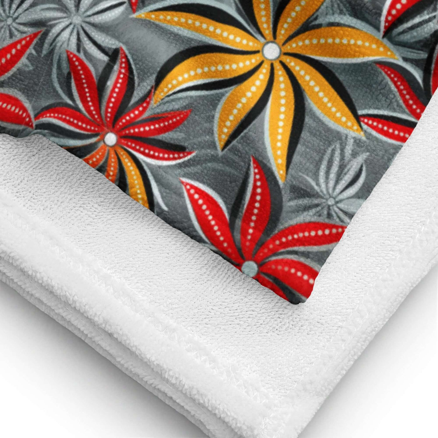 Starfish Sizzle Beach Towel at Design Dose