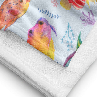 Tropical Fish Beach Towel at Design Dose