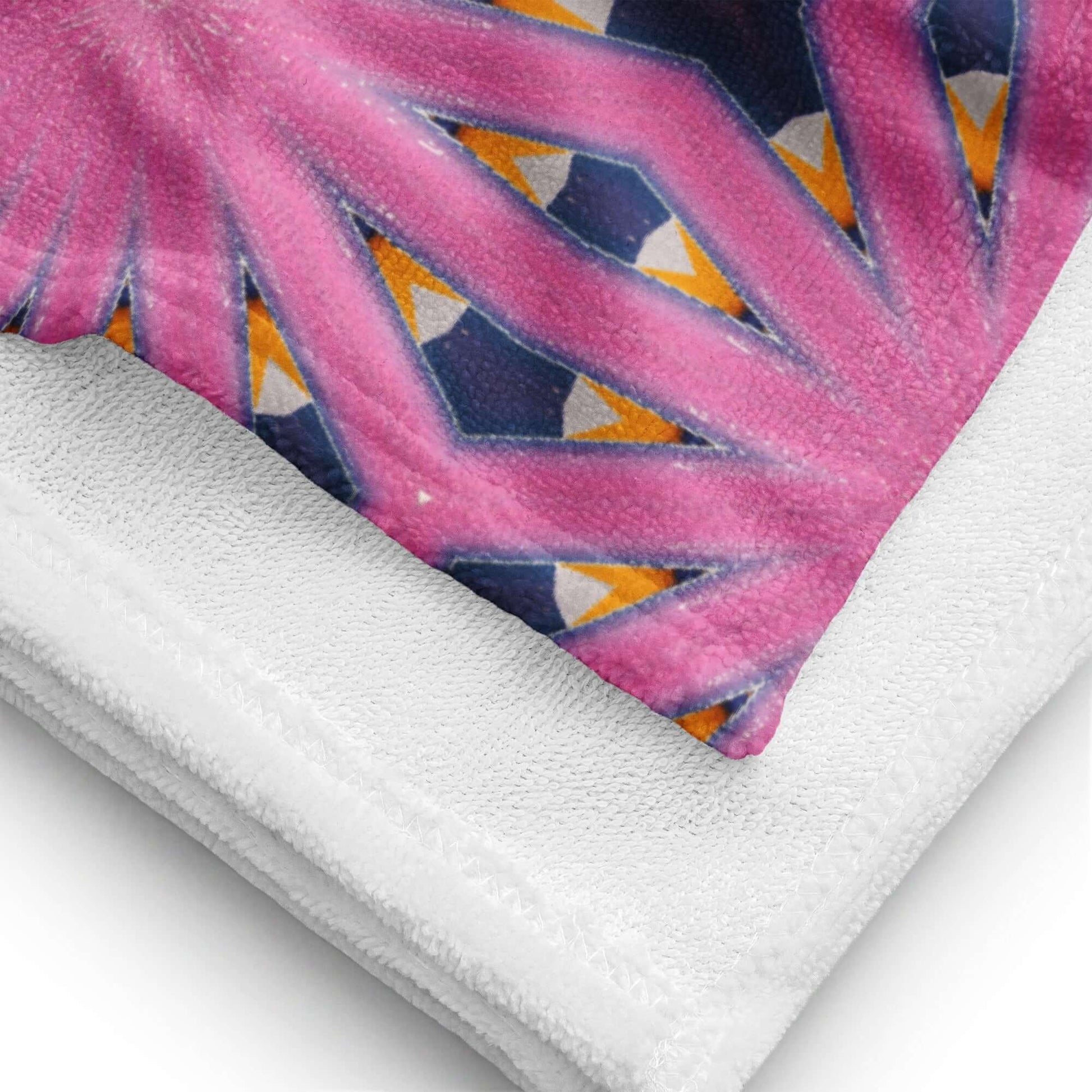 Floral Fusion Beach Towel - Splash into Style at Design Dose