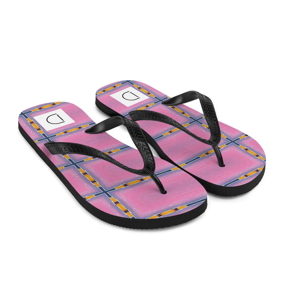 Floral Fusion Flip-Flops – Elegant Summer Comfort at Design Dose