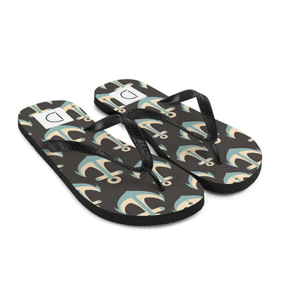 Anchor Delight Flip-Flops – Comfort & Nautical Style at Design Dose