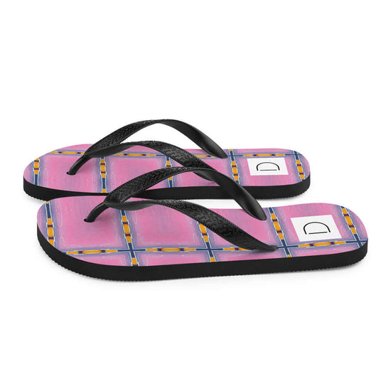 Floral Fusion Flip-Flops – Elegant Summer Comfort at Design Dose