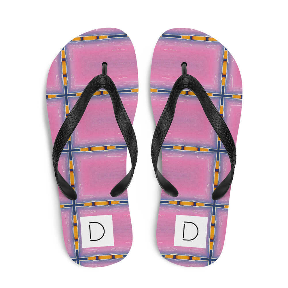 Floral Fusion Flip-Flops – Elegant Summer Comfort at Design Dose