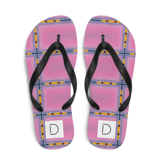 Floral Fusion Flip-Flops – Elegant Summer Comfort at Design Dose