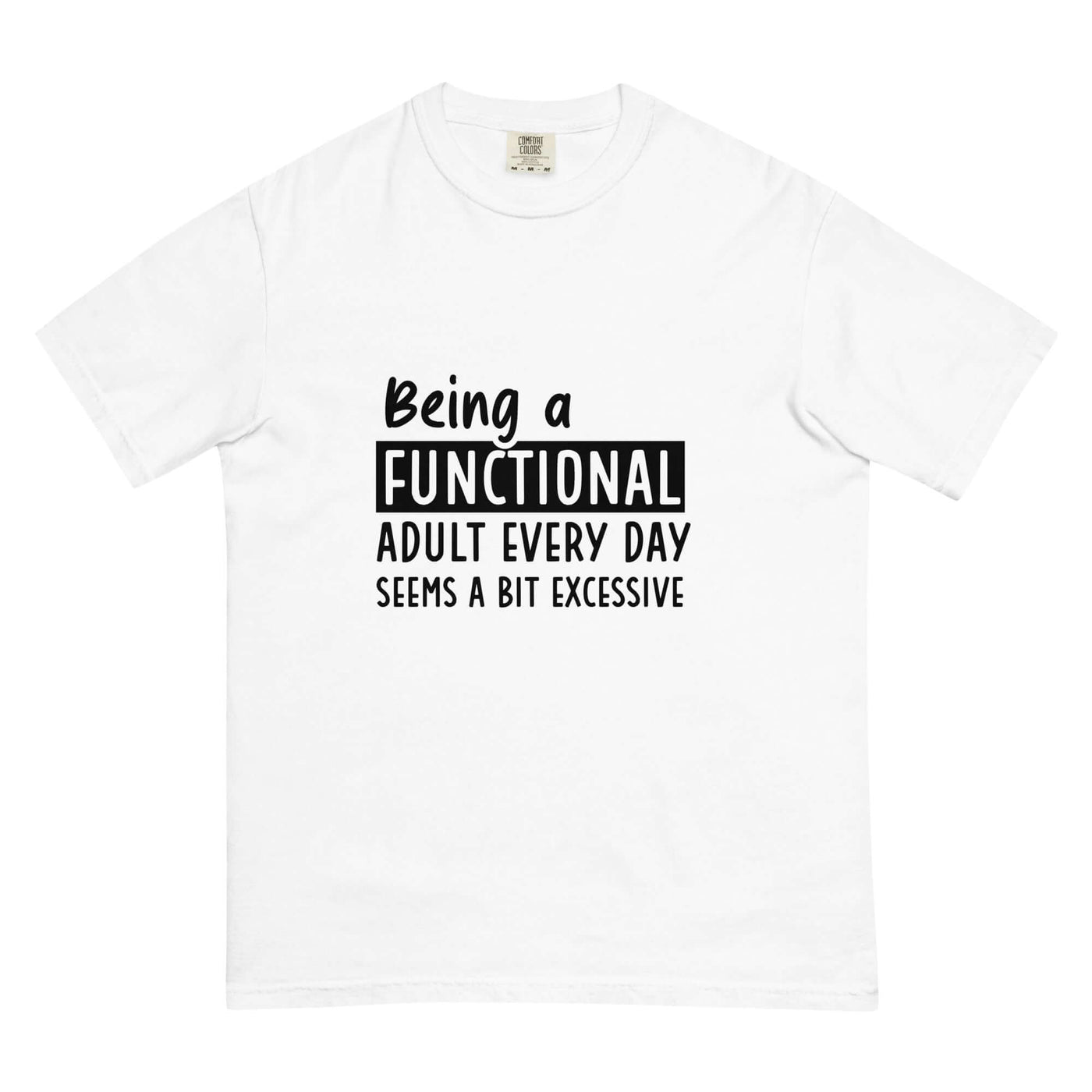 Fun & Functional Adult T-Shirt - Stay Comfy at Design Dose