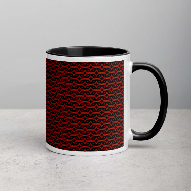 Checker Chic Mug – Fun Abstract Print, Quality Ceramic at Design Dose