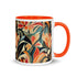 Botanic Nouveau Mug with Stunning Floral Design at Design Dose