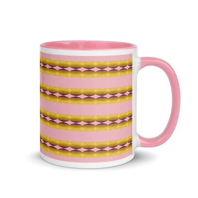 Candy Stripes Mug - Fun Abstract Print, Bright Colors at Design Dose