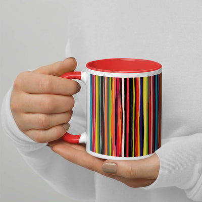 Color Streak Mug - Fun Breakfast Bliss! at Design Dose