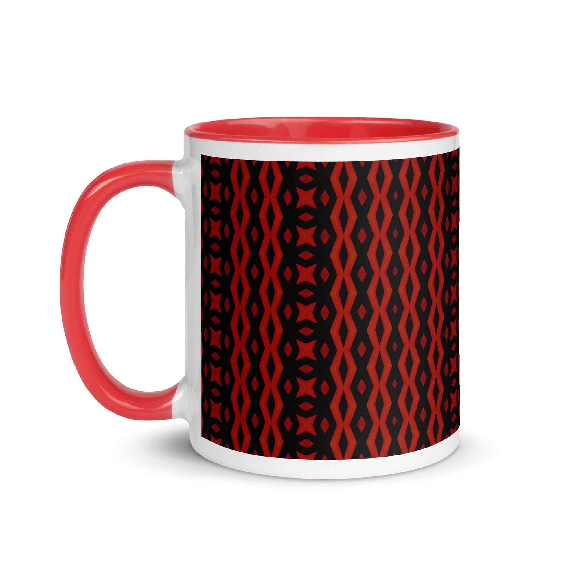 Rebel Stripes Mug - Fun Abstract Print & Bright Colors at Design Dose