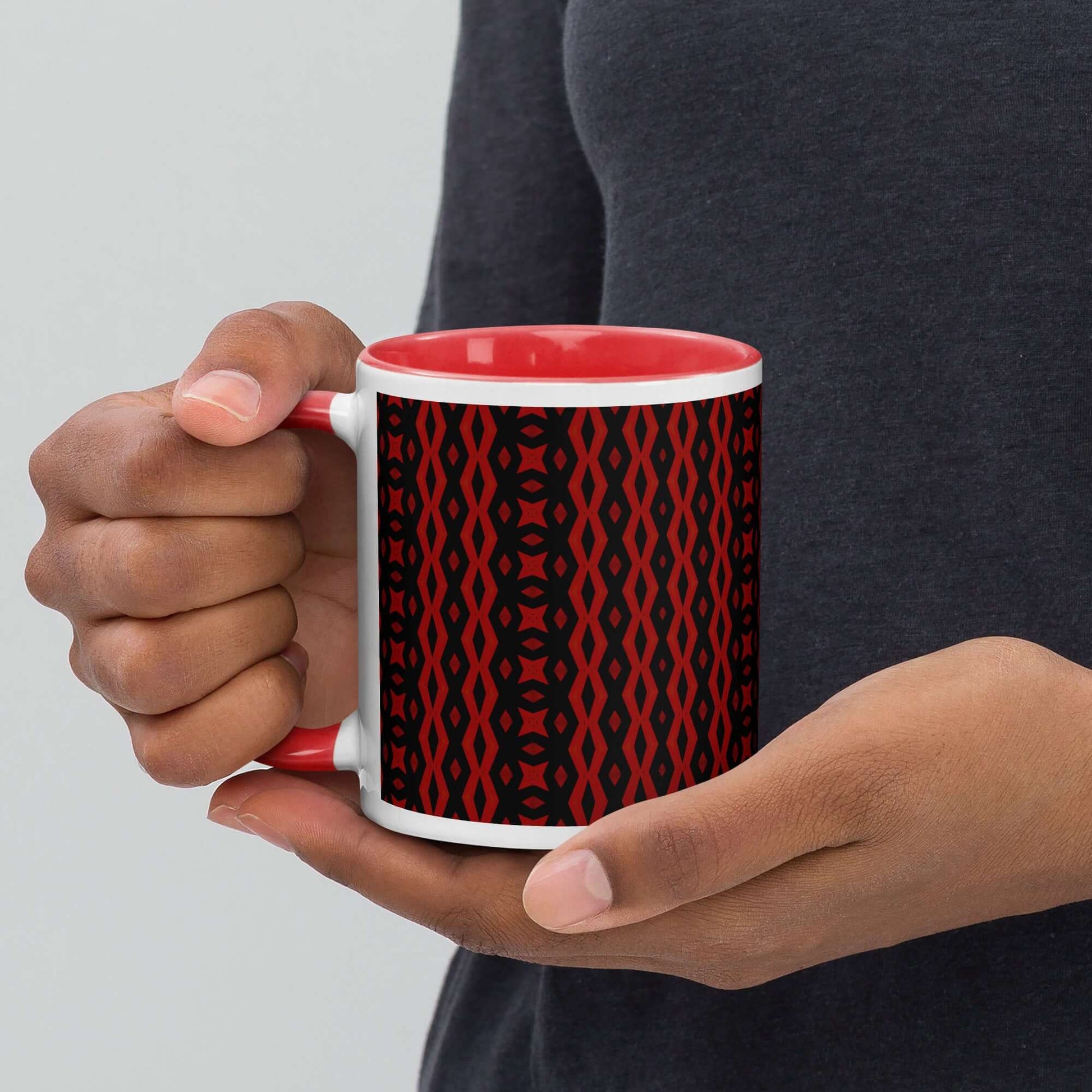 Rebel Stripes Mug - Fun Abstract Print & Bright Colors at Design Dose