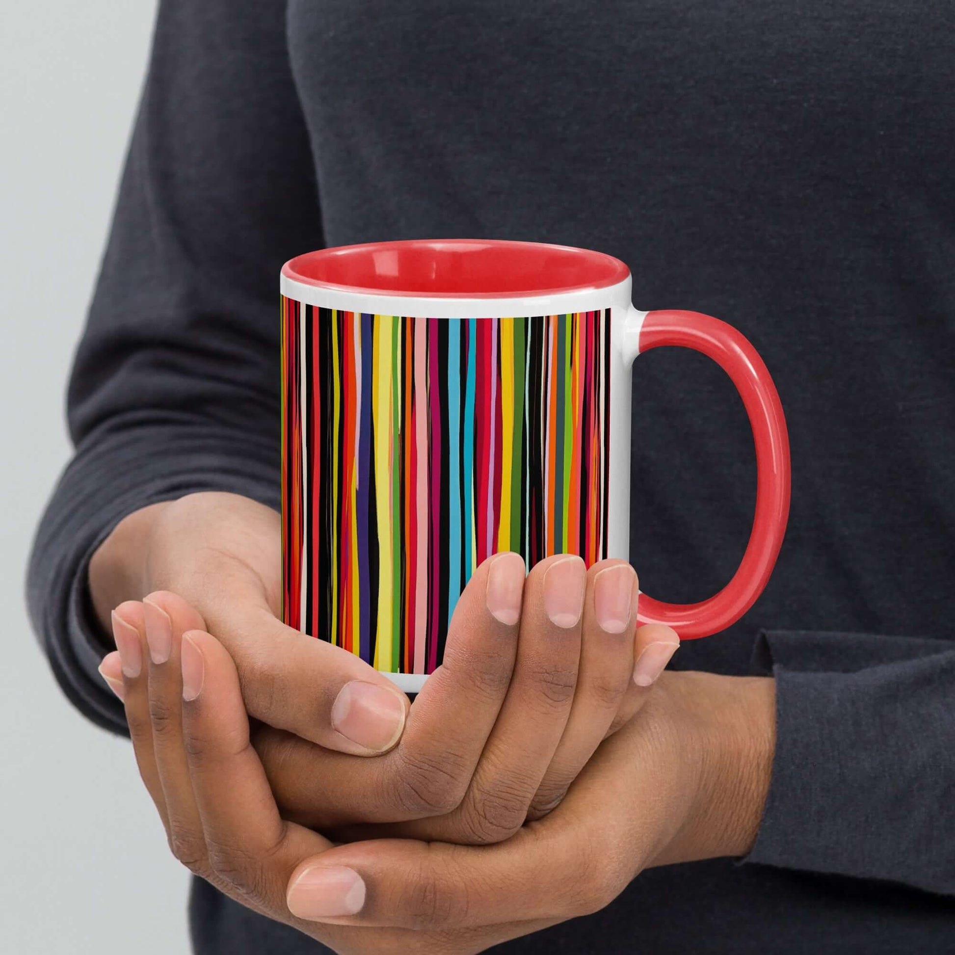 Color Streak Mug - Fun Breakfast Bliss! at Design Dose