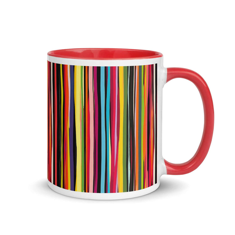 Color Streak Mug - Fun Breakfast Bliss! at Design Dose