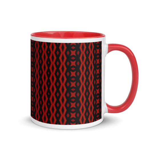 Rebel Stripes Mug - Fun Abstract Print & Bright Colors at Design Dose