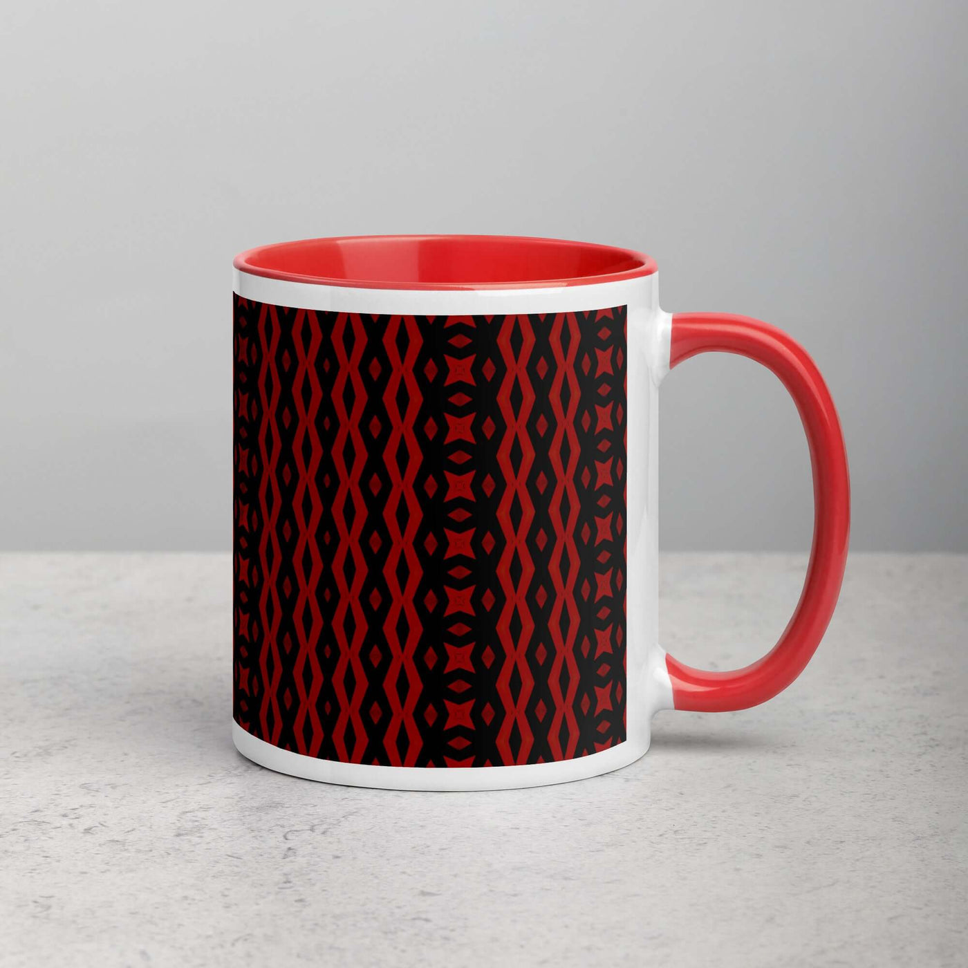 Rebel Stripes Mug - Fun Abstract Print & Bright Colors at Design Dose