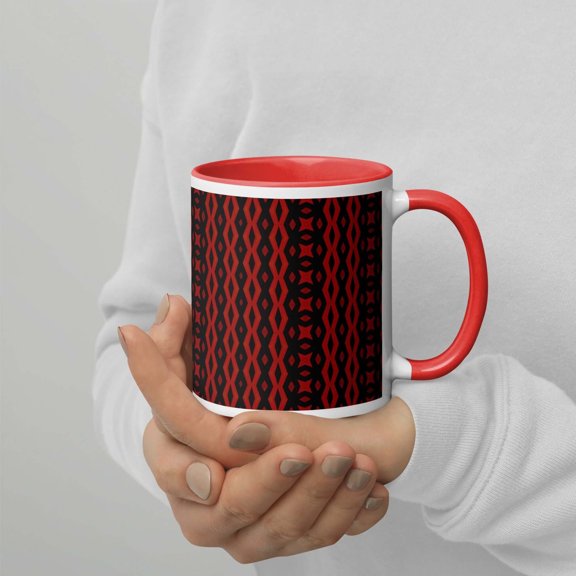 Rebel Stripes Mug - Fun Abstract Print & Bright Colors at Design Dose