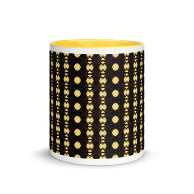 Luxe Patterned Mug with Fun Abstract Print at Design Dose