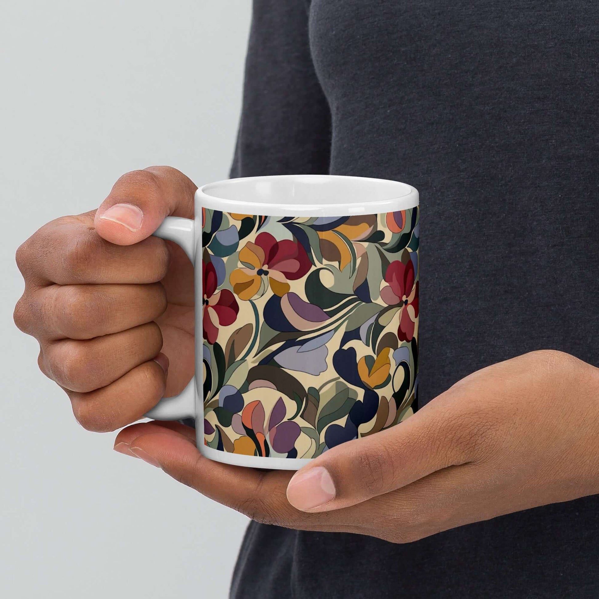 Retro Garden Mug - Perfect Gift with Retro-Inspired Colors at Design Dose