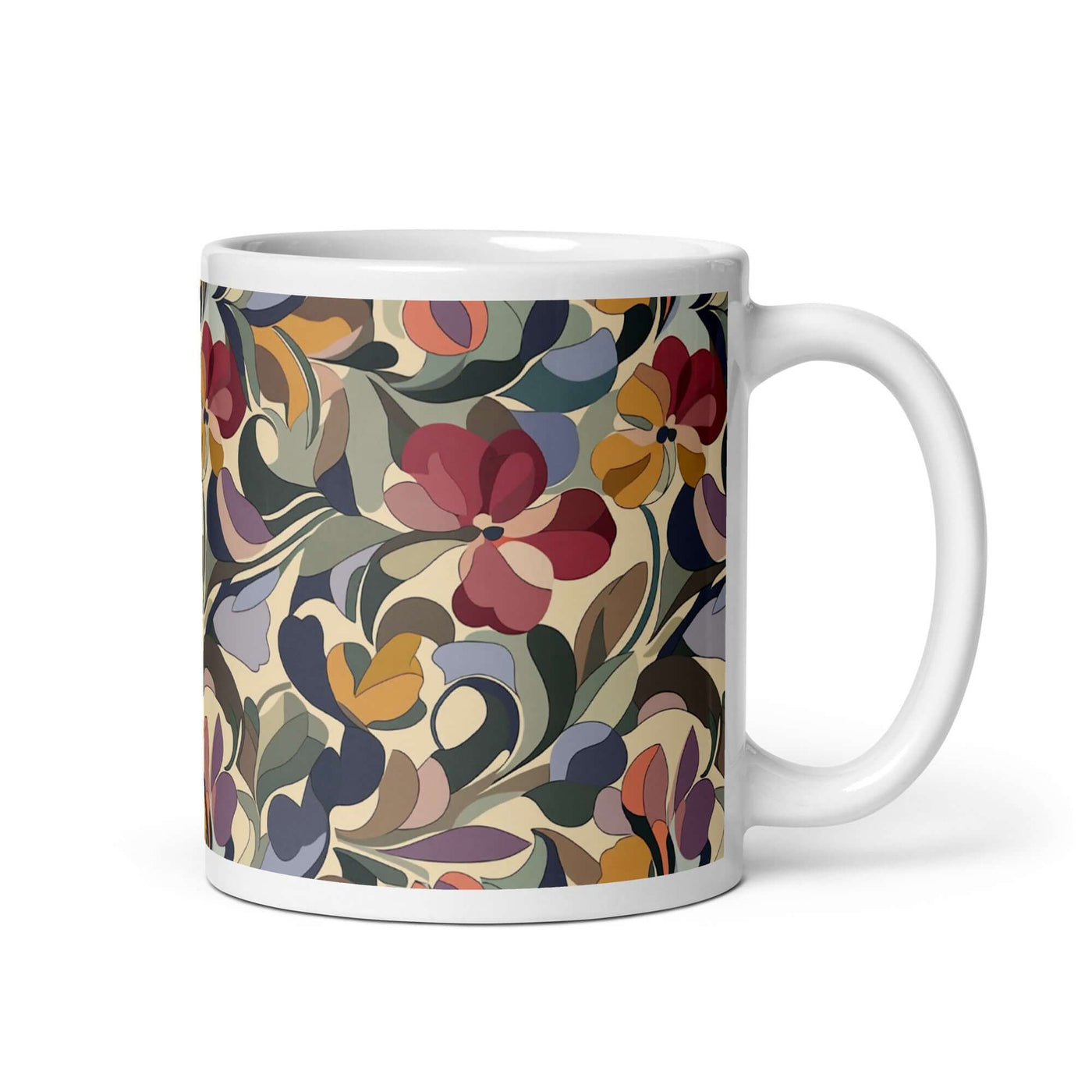 Retro Garden Mug - Perfect Gift with Retro-Inspired Colors at Design Dose