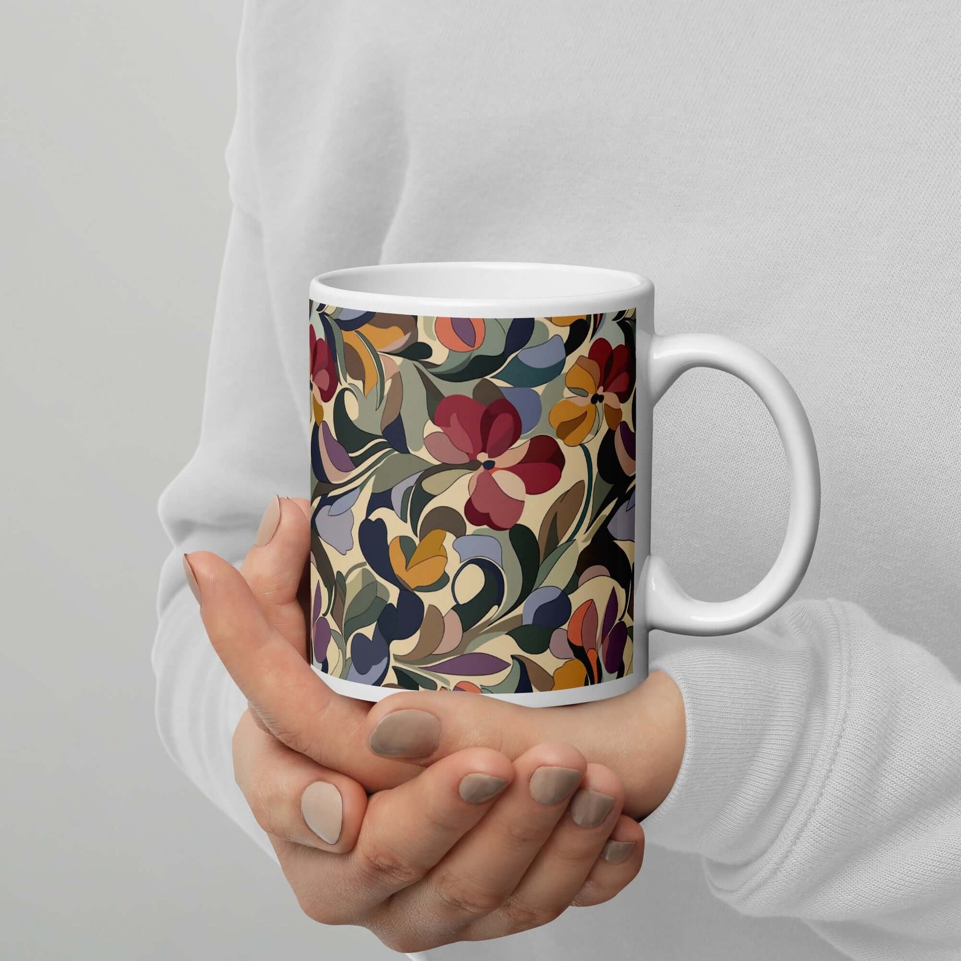 Retro Garden Mug - Perfect Gift with Retro-Inspired Colors at Design Dose